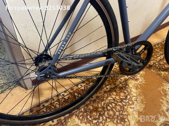 Продавам градско / fixed gear колело Elops Speed 500, снимка 7 - Велосипеди - 54142312