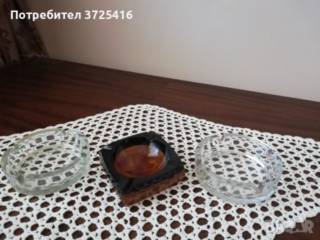  Кафяв и бял пепелник, снимка 5 - Други - 51502015