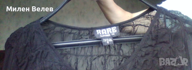 Черна рокля , снимка 6 - Рокли - 50497075