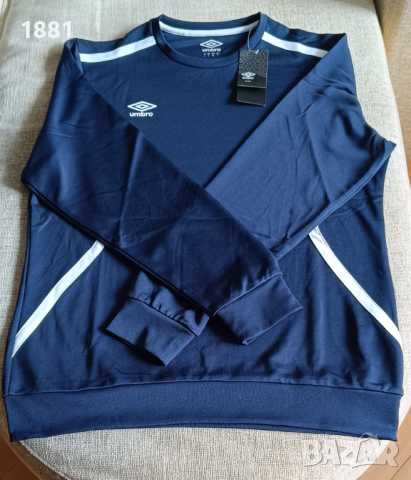 Спортна блуза с дълъг ръкав UMBRO размер L. Нова., снимка 2 - Спортни дрехи, екипи - 45049138
