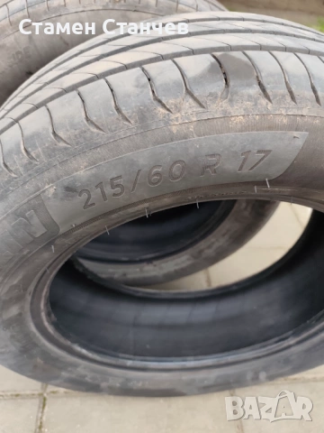 Летни гуми 215/60/17 Michelin, снимка 5 - Гуми и джанти - 54245611