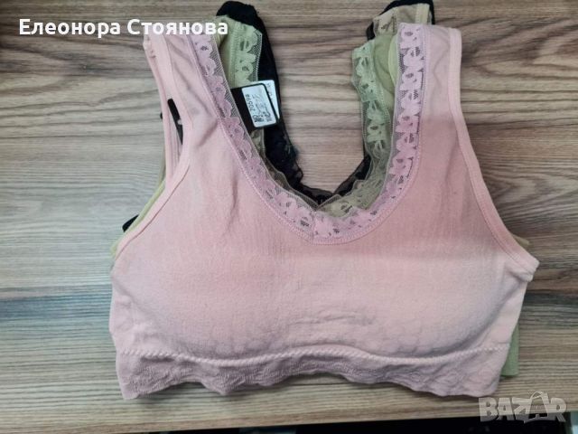 🌺Спортни бюстиета с отстраняващи се подплънки🌹🌺🍀, снимка 2 - Бельо - 46071774