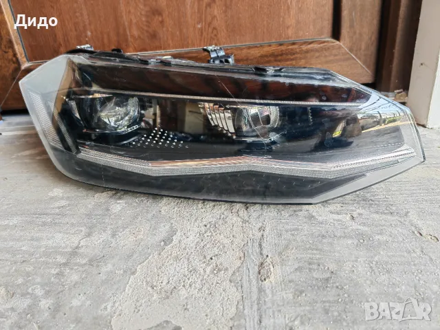 Фар VW Polo 2G FULL LED десен / Фар Поло 2Г Оригинален, снимка 4 - Части - 49990233