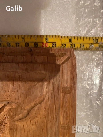 Дърворезба, ръчна изработка Слон, Куче, Ангел пазител, Кръст, Мъж с чук, снимка 13 - Декорация за дома - 52507600