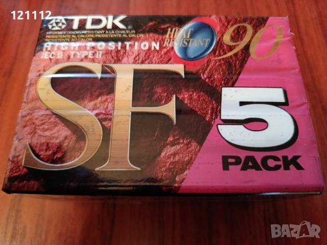 Аудио касети TDK SF 90, снимка 2 - Аудио касети - 52771472
