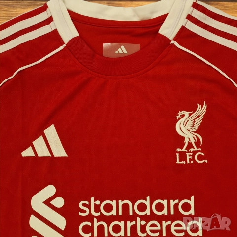 Футболен екип Ливърпул 2025/26, снимка 2 - Футбол - 52684133