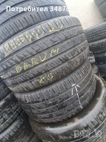 255 40 20 BARUM 4броя летни дот 2020г , снимка 3 - Гуми и джанти - 54065914