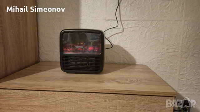 Електрическа печка- камина 1500 W от Shenzhen N6, снимка 2 - Отоплителни печки - 53288711