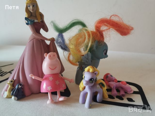 Моето малко пони, Пепа Пиг и принцеса на Дисни, снимка 1 - Фигурки - 45447508