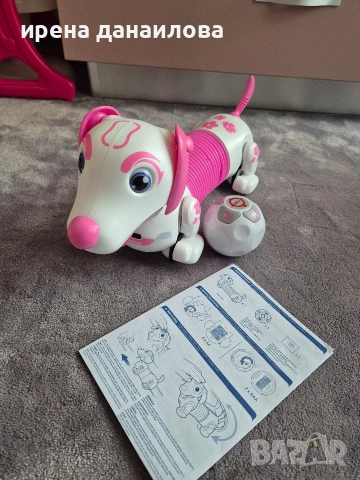 Робо-дакел розов, снимка 2 - Електрически играчки - 53229967