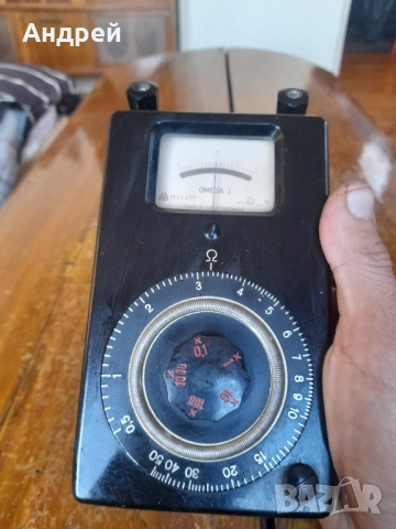 Стар Омметър Omega 1, снимка 2 - Антикварни и старинни предмети - 52851330