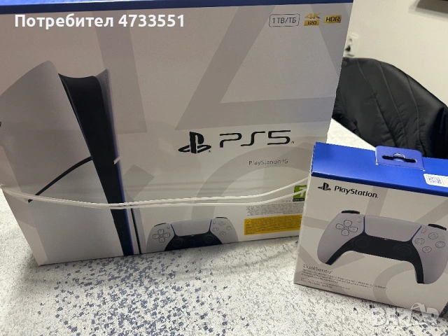  PLAYSTATION 5 + 2nd CONTROLLER, снимка 4 - PlayStation конзоли - 53420835