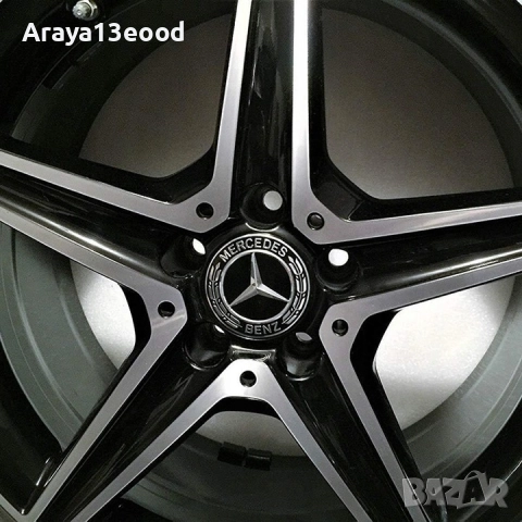 Капачки за джанти MERCEDES BENZ 75ММ 4 бр. A1714000025, снимка 4 - Аксесоари и консумативи - 51438022