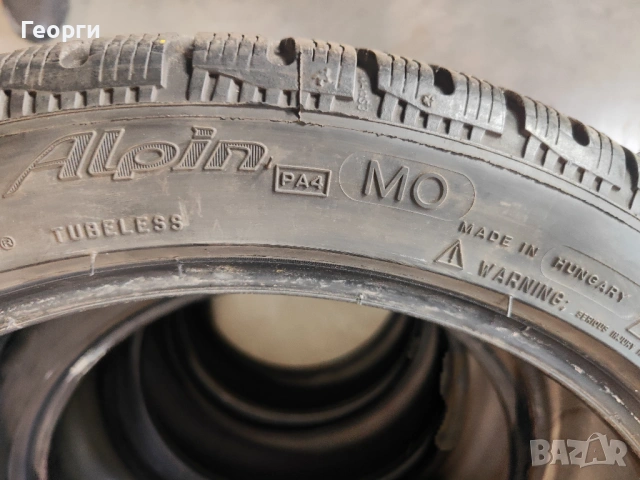 4бр.зимни гуми 215/45/18 Michelin, снимка 6 - Гуми и джанти - 53931039