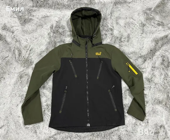 Мъжко софтшел яке Jack Wolfskin, Размер L, снимка 1 - Якета - 47296883