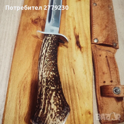 Ловен дълъг нож касапски от колекция , снимка 2 - Ножове - 50754952