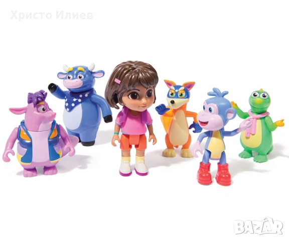 Дора изследователката Мини фигуркa 6 вида