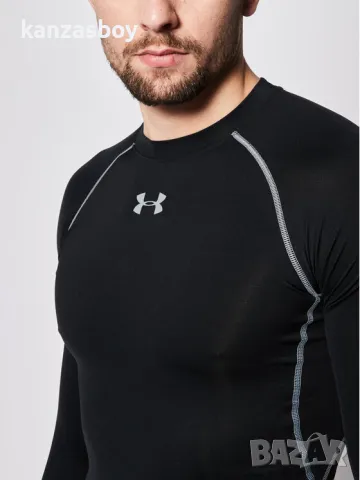 Under Armour Ua HeatGear® Long Sleeve Compression - страхотна фитнес блуза КАТО НОВА М, снимка 2 - Блузи - 46820875