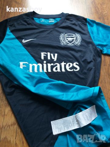 NIKE ARSENAL FC  2011/12 AWAY - футболна юношеска тениска КАТО НОВА, снимка 6 - Детски тениски и потници - 45637854