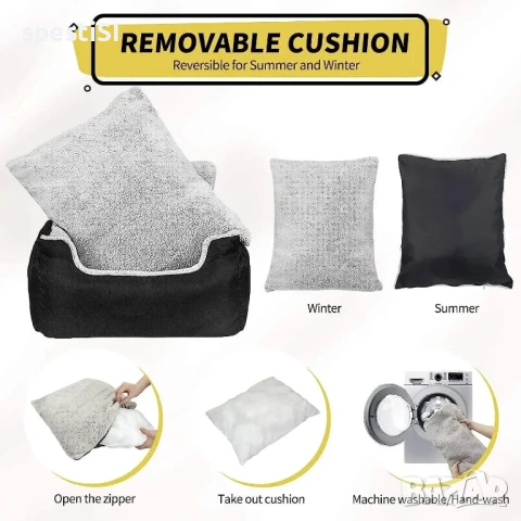 Автомобилно столче за домашни любимци с водоотблъскваща възглавница и стабилна конструкция, снимка 4 - За кучета - 50524243