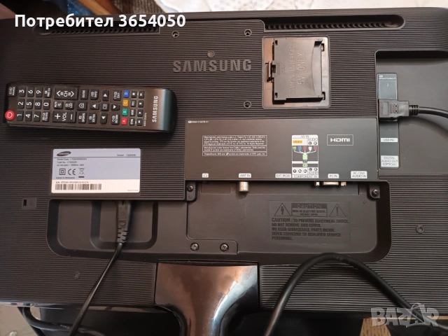 Лед тв.самсунг 22 инча перфектен, снимка 3 - Телевизори - 53838281