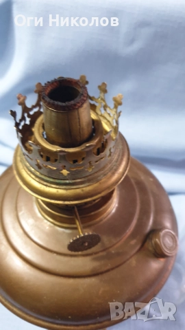 Старинна голяма Австрийска газена лампа, снимка 3 - Антикварни и старинни предмети - 52791738