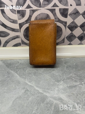 Кожен ръчно изработен калъф за цигари, снимка 2 - Антикварни и старинни предмети - 54157913