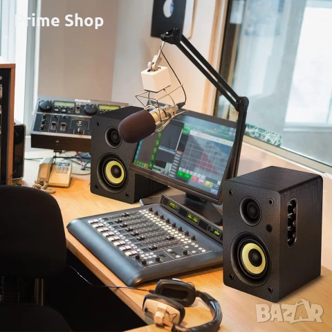 Активни Hi-Fi колонки Sanyun SW206, 80W, Bluetooth 5.4, снимка 7 - Тонколони - 53783902