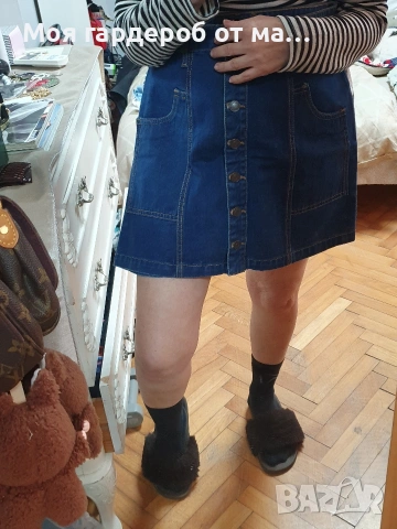 Пола дънкова нова.от 36лв .р40 М, снимка 5 - Поли - 53928148