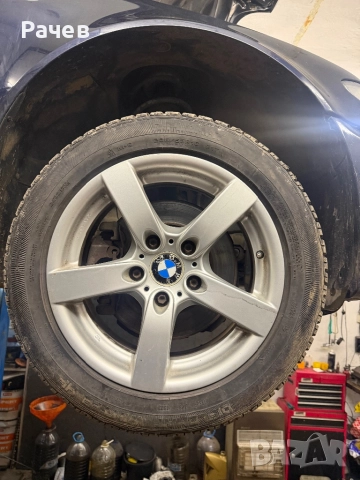 Алуминиеви Джанти за BMW със зимни гуми 16 цола 5х120, снимка 5 - Гуми и джанти - 52923831