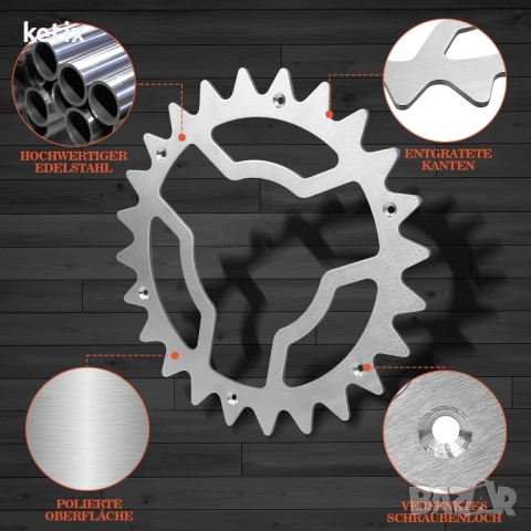 Стоманени шипове за робот косачка Worx Landroid, съвместими с модели S и M, снимка 2 - Други - 53023612