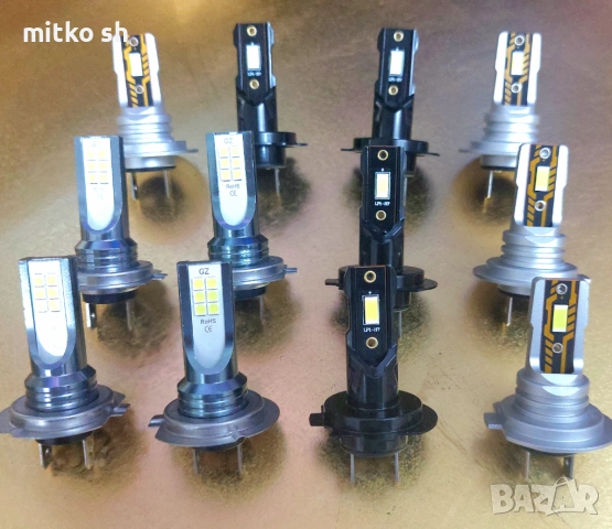H7 Led автомобилни крушки, снимка 2 - Аксесоари и консумативи - 52577202