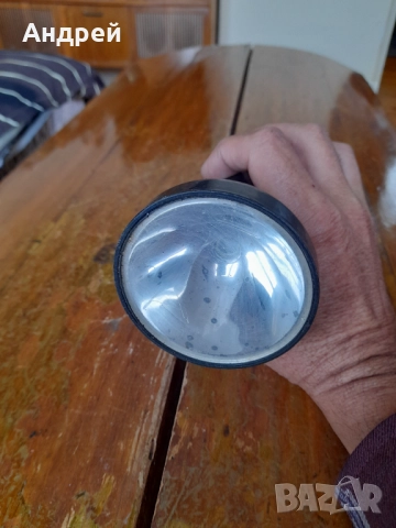 Старо акумулаторно фенерче #5, снимка 2 - Други ценни предмети - 52239785