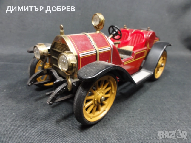 СТАРА РЕТРО ЛАМАРИНЕНА КОЛА ИГРАЧКА MERCER 1913 SCHUCO GERMANY