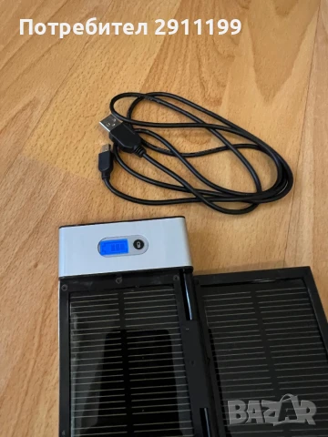 Пауър банк с двоен слънчев панел, снимка 6 - Външни батерии - 50671990