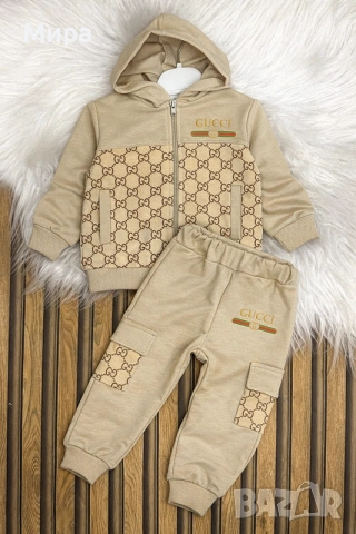 Страхотни бебе комплекти Gucci 6 до 24м, снимка 2 - Детски якета и елеци - 51629493