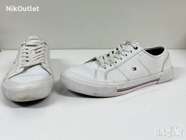 Tommy Hilfiger Low top leather, снимка 3 - Маратонки - 46415360