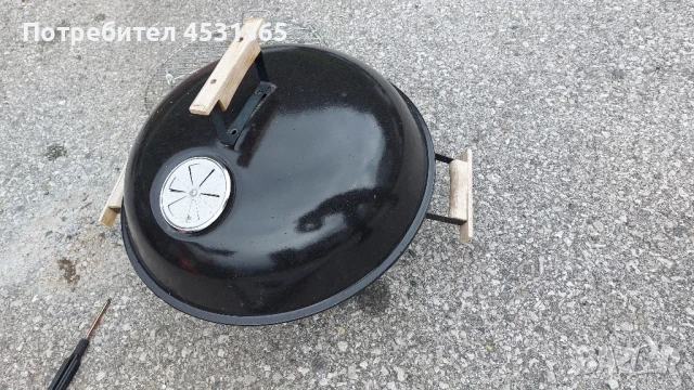 Барбекю разглобяемо с колелца