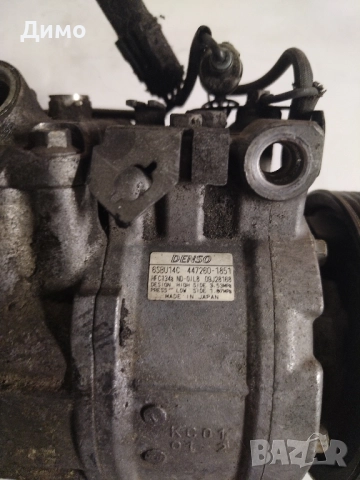 компресор климатик бмв е90 320д 177кс е91 bmw e90 e91, снимка 3 - Части - 51711627