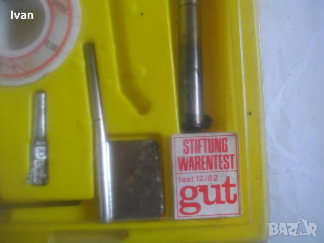 Старо качество ФРГ ЕЛ. МИКРО ПОЯЛНИК LOTRING Favorit 2030 за микроелектроника радио ТВ технология , снимка 6 - Други инструменти - 54046907