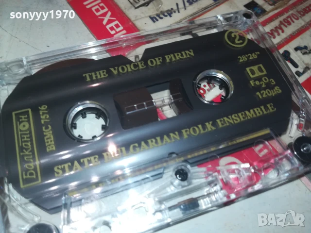 THE VOICE OF PIRIN-ORIGINAL TAPE-БАЛКАНТОН 0308251258, снимка 6 - Аудио касети - 51234653