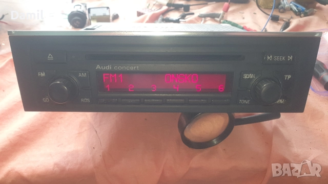 Audi CD радио с известен код, снимка 9 - Аксесоари и консумативи - 52396773
