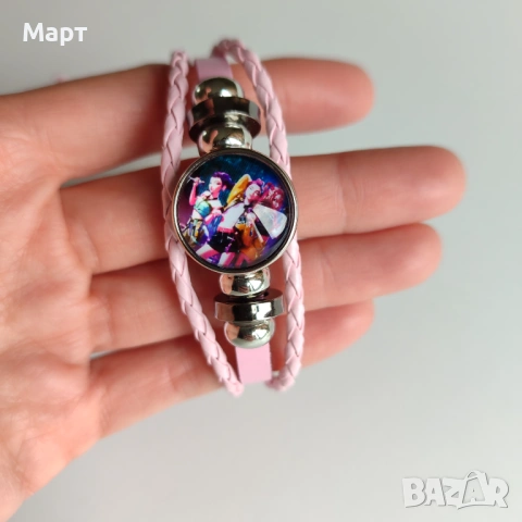 K-pop гривна колие за момичета Demon Hunters гривнички на Кей поп , снимка 3 - Други - 53912618