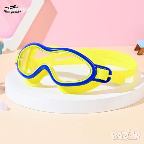 6563 Силиконови очила за плуване с тапи за уши в кутия, снимка 4 - Водни спортове - 54130237