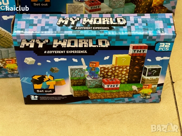 Магнитни кубчета Майнкрафт /Minecraft Magnetic Blocks, снимка 10 - Образователни игри - 52109371