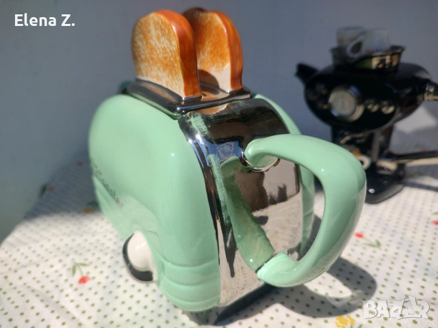 Уникален чайник - тостер - Tea Toaster винтидж от Англия, снимка 2 - Други - 54235945