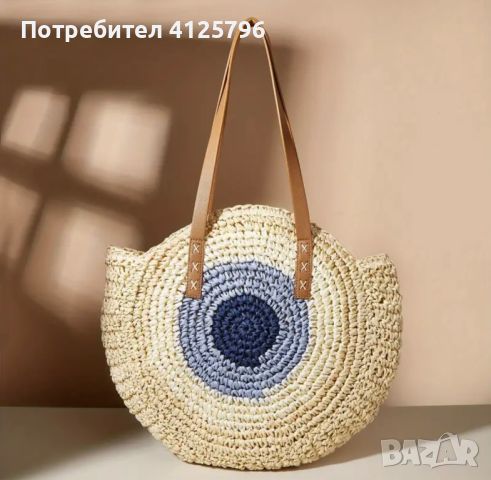 Лятна плажна чанта , снимка 5 - Чанти - 46289471