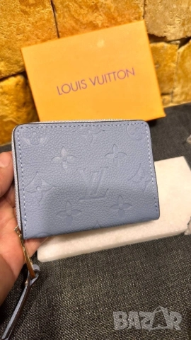 портмонета от естествена кожа в кутия louis vuitton , снимка 10 - Портфейли, портмонета - 52023017