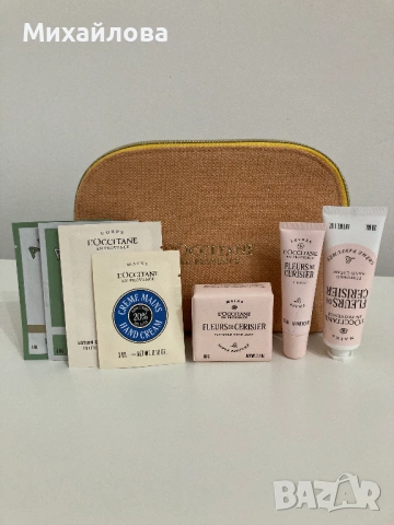 Козметичен комплект Черешова градина на L'Occitane, нов, снимка 2 - Комплекти и лотове - 54005562