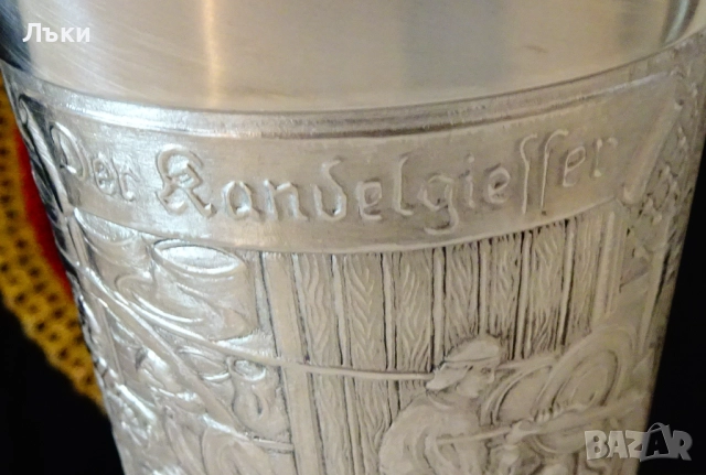 Калаена чаша,халба,картини със стари занаяти. , снимка 11 - Антикварни и старинни предмети - 51704585